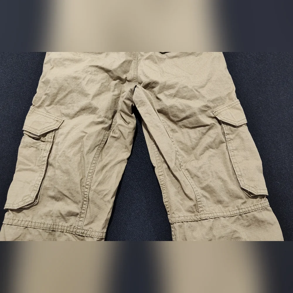 Carhartt Men's Relaxed Fit Straight Force Tan Cargo Pants, 30x30 - Picture 8 of 13